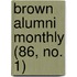 Brown Alumni Monthly (86, No. 1)