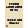 Complete Auction Bridge For 1922 door Solomon Solis Carvalho