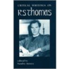 Critical Writings on R.S. Thomas by Sandra Anstey