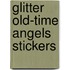 Glitter Old-Time Angels Stickers