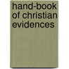 Hand-Book Of Christian Evidences door Jerome Dean Davis