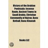 History of the Arabian Peninsula door Not Available