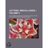 Letters (Volume 5); Miscellanies