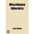 Miscellanea Hibernica (Volume 2)