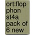 Ort:flop Phon St4a Pack Of 6 New
