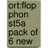 Ort:flop Phon St5a Pack Of 6 New
