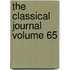 The Classical Journal  Volume 65