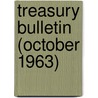 Treasury Bulletin (October 1963) by United States. Treasury