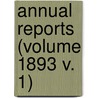 Annual Reports (Volume 1893 V. 1) door New Hampshire