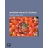 Biographia Epistolaris, Volume 1.