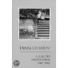 Collected Earlier Poems 1940-1960 by Denise Levertov