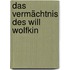 Das Vermächtnis des Will Wolfkin