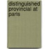 Distinguished Provincial At Paris