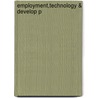 Employment,technology & Develop P door Professor Amartya Sen