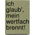 Ich Glaub', Mein Wertfach Brennt!