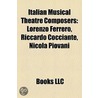 Italian Musical Theatre Composers door Not Available