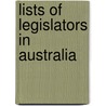 Lists of Legislators in Australia door Not Available