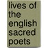 Lives Of The English Sacred Poets