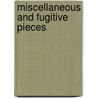 Miscellaneous And Fugitive Pieces by Samuel Johnson