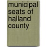 Municipal Seats of Halland County door Not Available