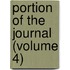 Portion of the Journal (Volume 4)
