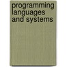 Programming Languages And Systems door K. Yi