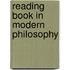 Reading Book In Modern Philosophy