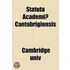 Statuta Academiae Cantabrigiensis