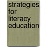 Strategies For Literacy Education door Katherine Wiesendanger