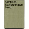 Sämtliche Klaviersonaten, Band I door Joseph Haydn