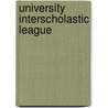 University Interscholastic League door Not Available