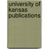 University Of Kansas Publications