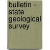 Bulletin - State Geological Survey door Tennessee. State Geological Survey