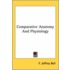Comparative Anatomy and Physiology