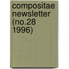 Compositae Newsletter (No.28 1996) by Naturhistoriska Riksmuseet Botany