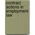 Contract Actions In Employment Law
