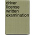 Driver License Written Examination