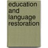 Education And Language Restoration