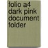 Folio A4 Dark Pink Document Folder