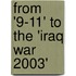 From '9-11' to the 'Iraq War 2003'