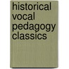 Historical Vocal Pedagogy Classics door Berton Coffin