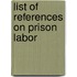 List of References on Prison Labor