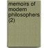 Memoirs Of Modern Philosophers (2)