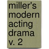 Miller's Modern Acting Drama  V. 2 by Unknown Author