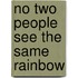 No Two People See the Same Rainbow