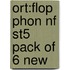 Ort:flop Phon Nf St5 Pack Of 6 New