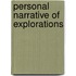 Personal Narrative of Explorations