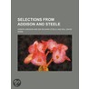 Selections From Addison And Steele door Joseph Addison