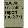 Special Scientific Report (No.327) by Wildlife Service