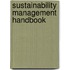 Sustainability Management Handbook